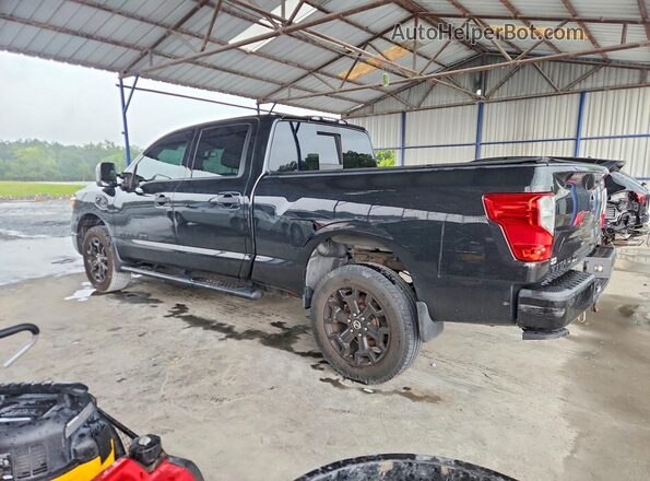 1N6BA1F48KN507592 2019 NISSAN TITAN Black Tył lewy