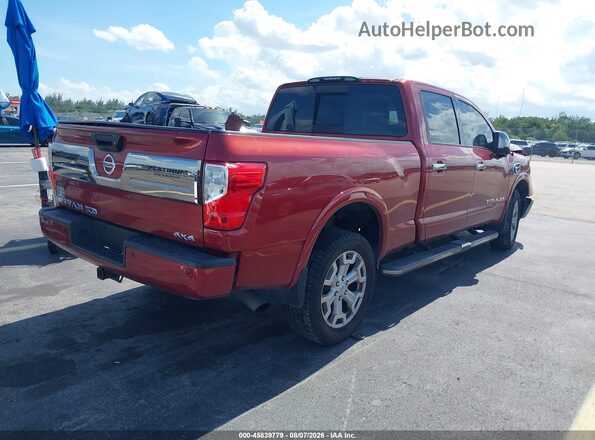 1N6BA1F49GN517328 2016 NISSAN TITAN XD Red უკანა მარჯვენა
