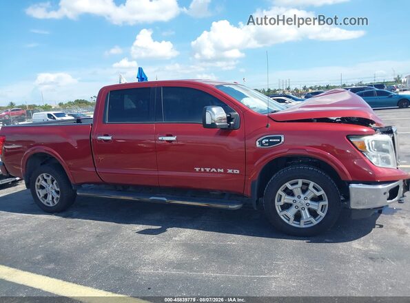 1N6BA1F49GN517328 2016 NISSAN TITAN XD Red სალონის 360-გრადუსიანი ხედი