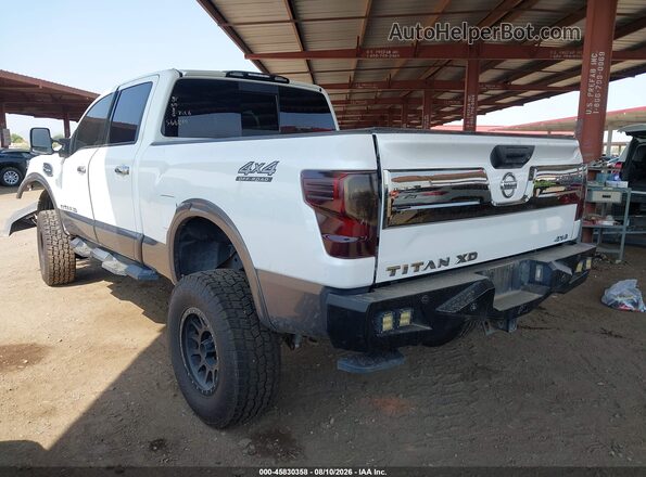 1N6BA1F49HN566840 2017 NISSAN TITAN XD White უკანა მარცხენა
