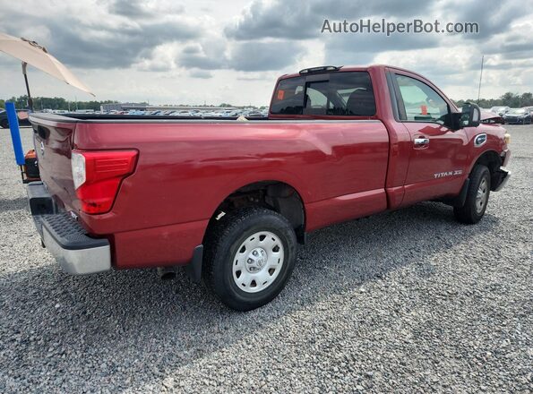 1N6BA1RP3HN522029 2017 NISSAN TITAN Red Задня права чверть