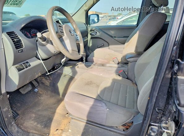 1N6BD0CT1KN733048 2019 NISSAN FRONTIER Black Вид салону спереду