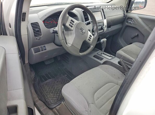1N6BD0CT4KN787234 2019 NISSAN FRONTIER White Առջևի վահանակի տեսք