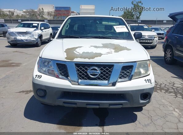1N6BD0CT5GN764522 2016 NISSAN FRONTIER Белый Вид щитка приборов