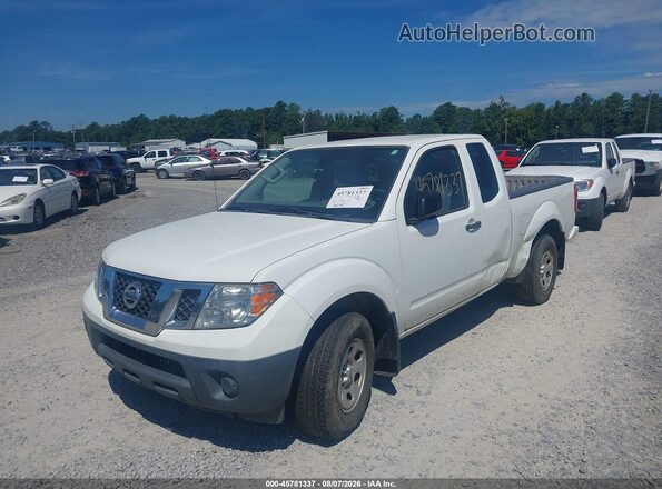 1N6BD0CT9JN764692 2018 NISSAN FRONTIER Белый Передняя левая четверть