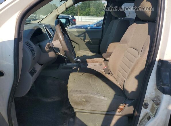 1N6BD0CT9KN761230 2019 NISSAN FRONTIER Белый Вид салона спереди