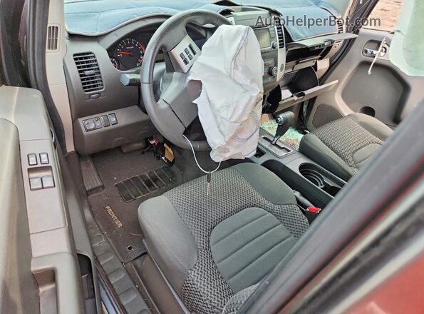1N6DD0CU6HN734111 2017 NISSAN FRONTIER Серый Вид панели приборов