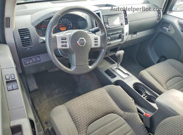 1N6DD0CUXHN754359 2017 NISSAN FRONTIER Black წინა პანელის ხედი