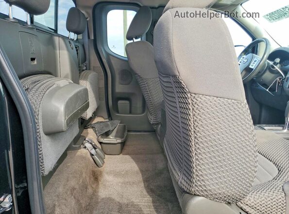 1N6DD0CUXHN754359 2017 NISSAN FRONTIER Black უკანა სავარძლების ხედი