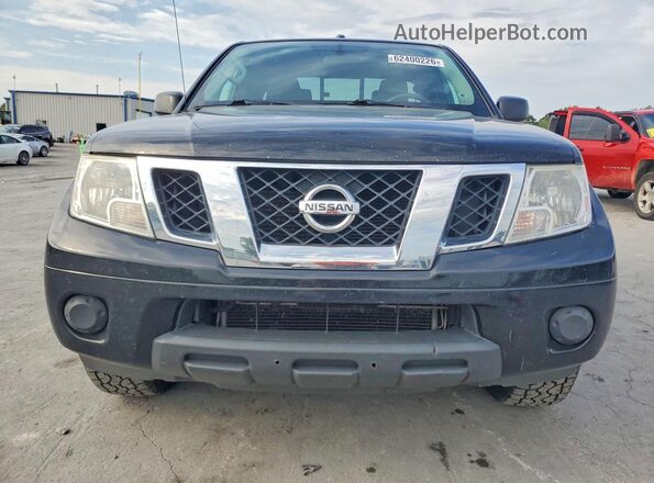 1N6DD0CUXHN754359 2017 NISSAN FRONTIER Black წინა ხედი