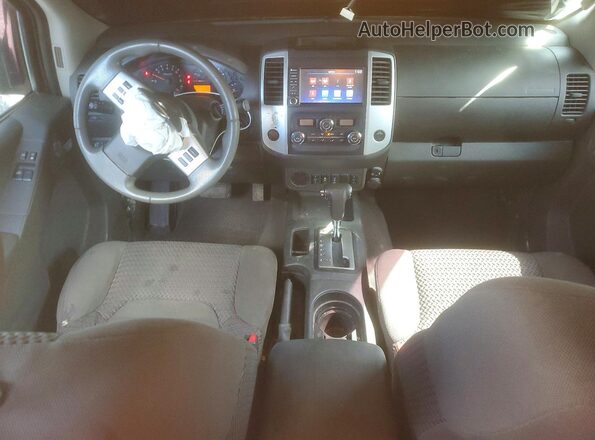1N6DD0CUXKN714211 2019 NISSAN FRONTIER White Vista del salpicadero