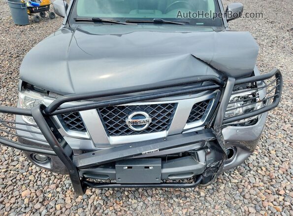 1N6DD0EV0HN732862 2017 NISSAN FRONTIER Gray Widok wnętrza z tyłu