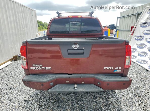 1N6DD0EV3HN717434 2017 NISSAN FRONTIER Коричневый Вид сзади