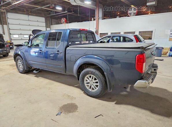 1N6DD0FV7HN733909 2017 NISSAN FRONTIER Синий Задняя левая четверть