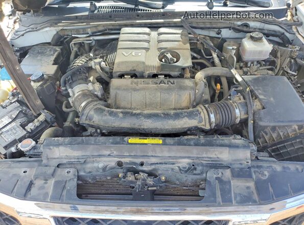 1N6ED0CE4MN723552 2021 NISSAN FRONTIER White უკანა სალონის ხედი