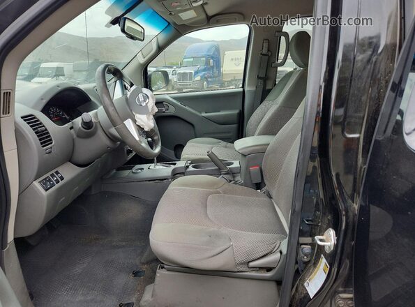 1N6ED0EB0MN720716 2021 NISSAN FRONTIER Black წინა სალონის ხედი