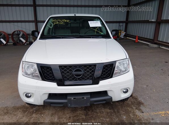 1N6ED0EB2LN703995 2020 NISSAN FRONTIER White Vista del cuadro de instrumentos