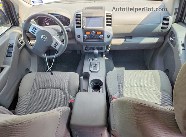 1N6ED0EB6MN710580 2021 NISSAN FRONTIER Белый Вид панели приборов