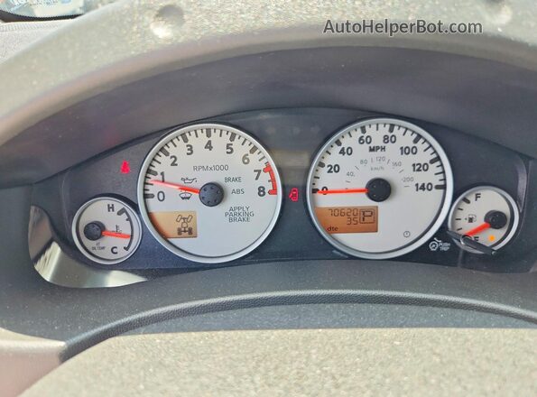 1N6ED0EB7LN700574 2020 NISSAN FRONTIER Gray Instrument cluster view