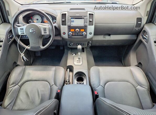 1N6ED0EB7LN700574 2020 NISSAN FRONTIER Gray Dashboard view