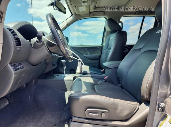 1N6ED0EB7LN700574 2020 NISSAN FRONTIER Gray Front interior view