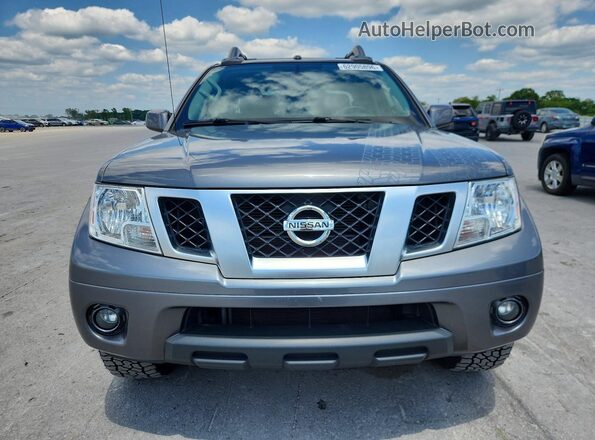 1N6ED0EB7LN700574 2020 NISSAN FRONTIER Gray Front view
