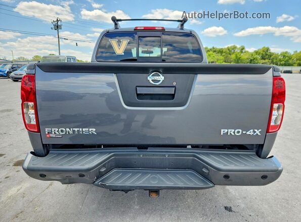 1N6ED0EB7LN700574 2020 NISSAN FRONTIER Gray Rear view