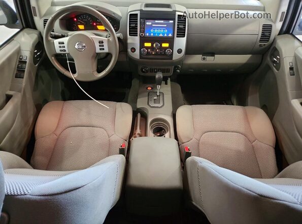 1N6ED0EB7MN716663 2021 NISSAN FRONTIER Gray Vista del salpicadero