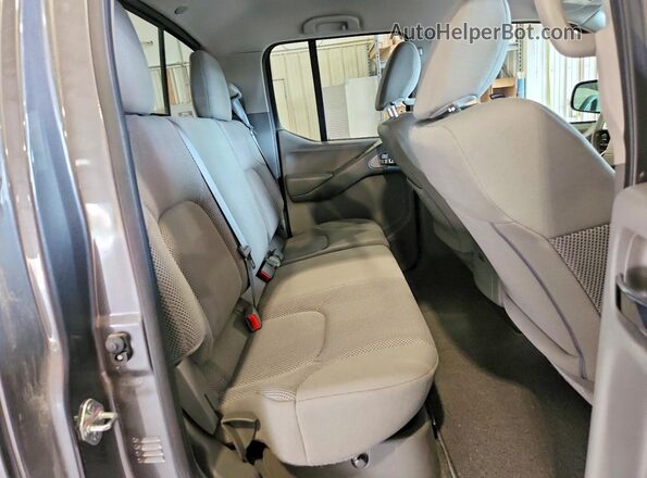1N6ED0EB7MN716663 2021 NISSAN FRONTIER Gray Vista de los asientos traseros