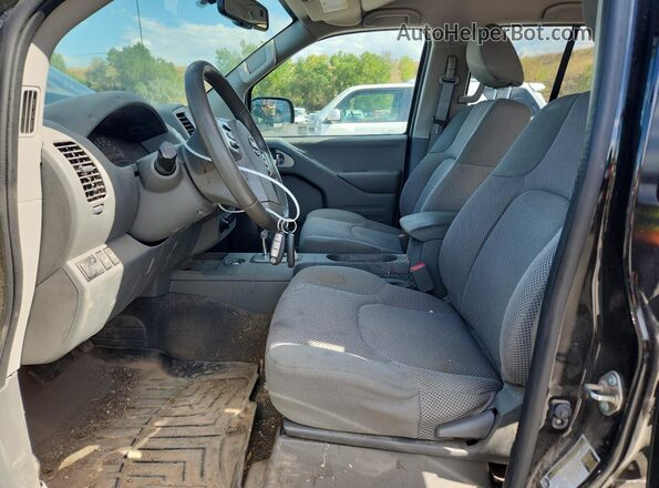 1N6ED0EB9LN724438 2020 NISSAN FRONTIER Black წინა სალონის ხედი
