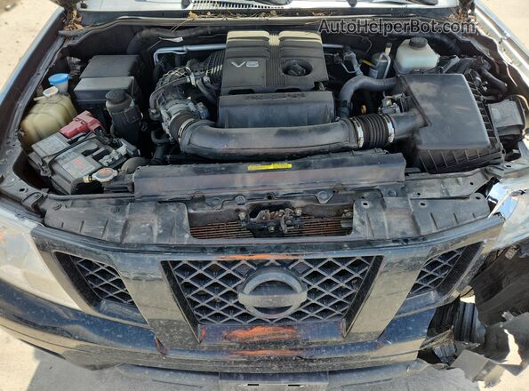 1N6ED0EB9LN724438 2020 NISSAN FRONTIER Black უკანა სალონის ხედი
