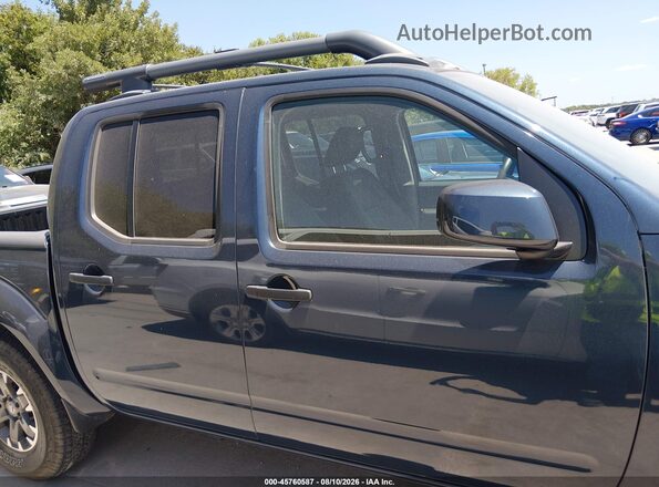1N6ED0EBXLN701413 2020 NISSAN FRONTIER Blue Rear interior view