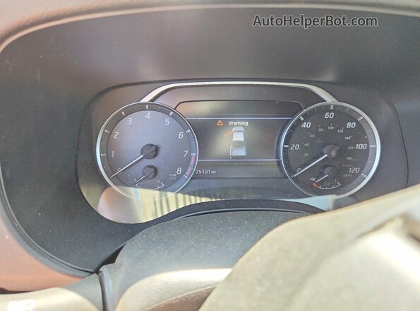 1N6ED1CL0NN645115 2022 NISSAN FRONTIER Серый Вид щитка приборов