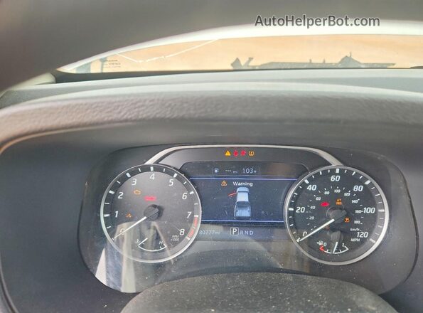 1N6ED1CL1PN661374 2023 NISSAN FRONTIER White ხელსაწყოთა პანელის ხედი