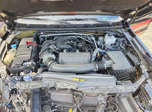 1N6ED1CL1SN637536 2025 NISSAN FRONTIER Черный Вид задней части салона