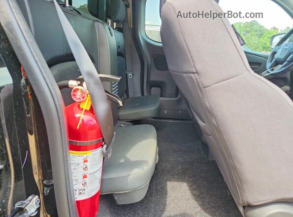 1N6ED1CL1SN637536 2025 NISSAN FRONTIER Черный Вид задних сидений