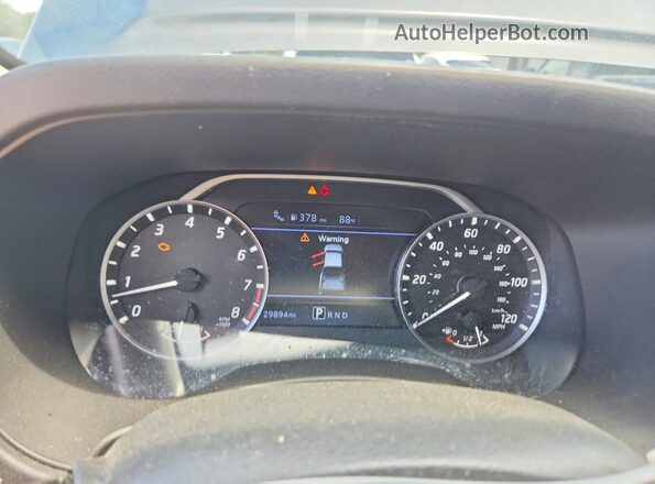 1N6ED1CL1SN637536 2025 NISSAN FRONTIER Черный Вид щитка приборов