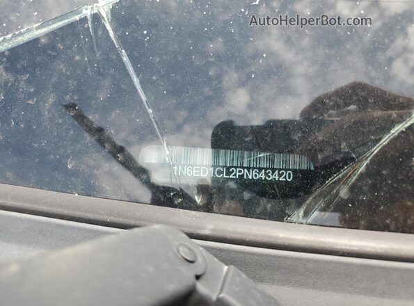 1N6ED1CL2PN643420 2023 NISSAN FRONTIER Black Вид підкапотного простору