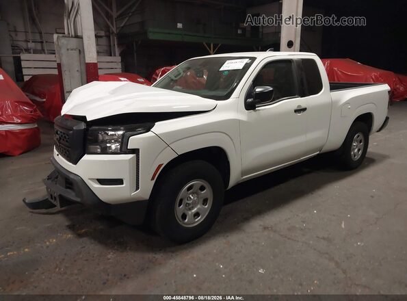 1N6ED1CL3NN671594 2022 NISSAN FRONTIER Белый Передняя левая четверть