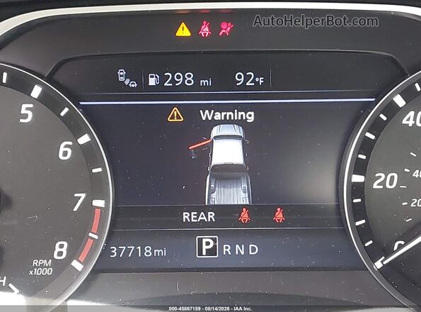 1N6ED1CL5PN665329 2023 NISSAN FRONTIER White Vista de los asientos traseros