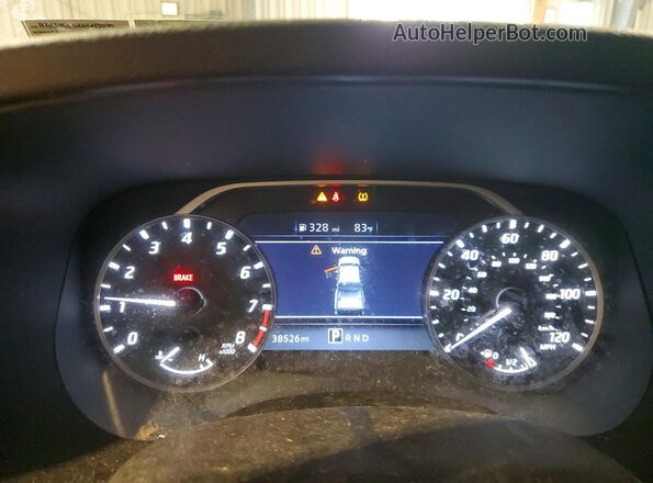 1N6ED1CL5RN647030 2024 NISSAN FRONTIER White ხელსაწყოთა პანელის ხედი