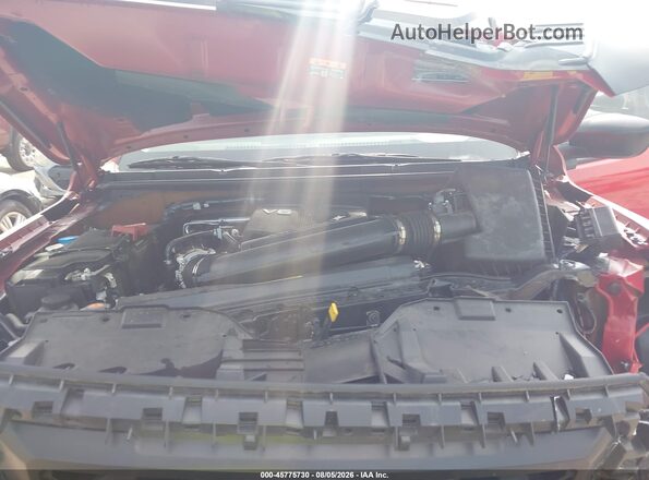 1N6ED1CLXPN636831 2023 NISSAN FRONTIER Red უკანა ხედი