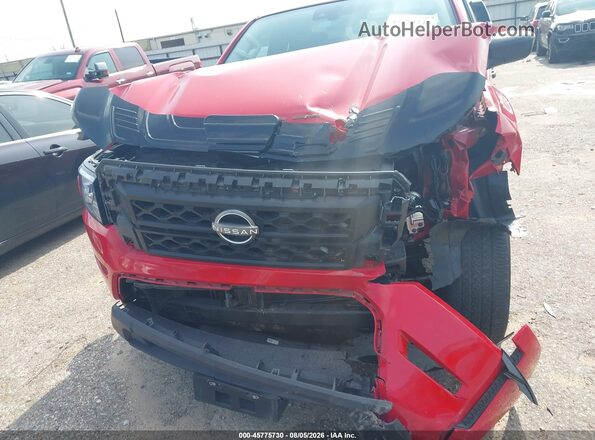1N6ED1CLXPN636831 2023 NISSAN FRONTIER Red ხელსაწყოთა პანელის ხედი