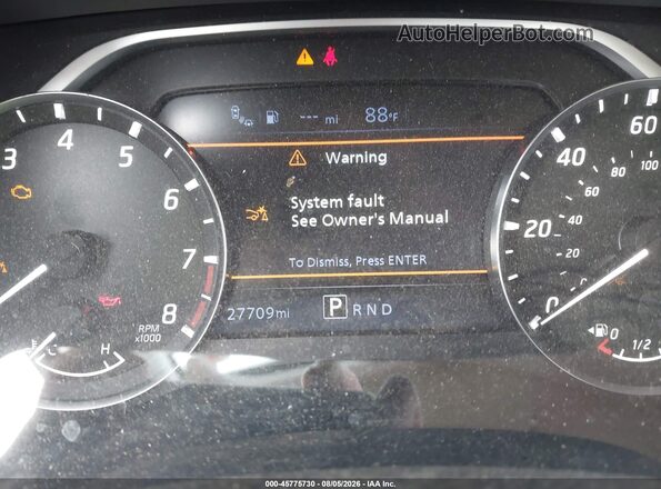 1N6ED1CLXPN636831 2023 NISSAN FRONTIER Red 