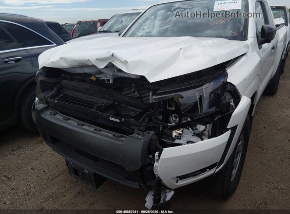 1N6ED1CM1SN649422 2025 NISSAN FRONTIER Белый Вид спереди