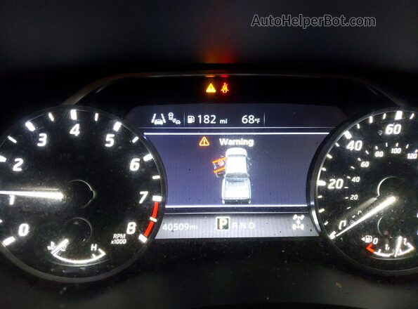 1N6ED1CM4PN601405 2023 NISSAN FRONTIER Green Вид щитка приладів