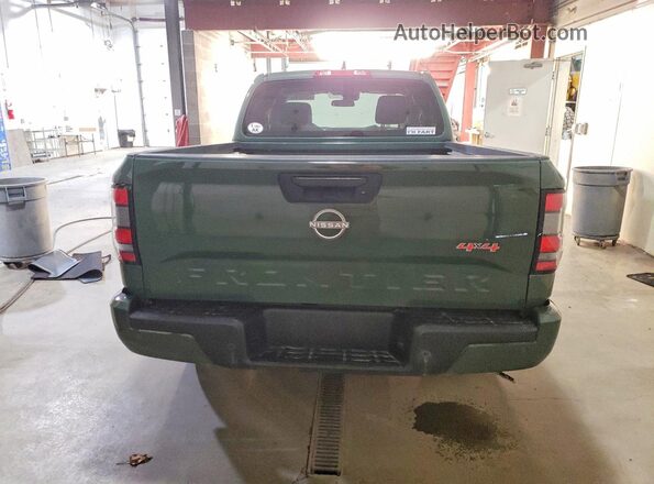 1N6ED1CM4PN601405 2023 NISSAN FRONTIER Green Вид ззаду