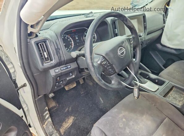 1N6ED1CM4SN620285 2025 NISSAN FRONTIER White წინა პანელის ხედი