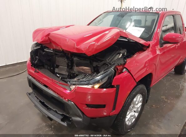 1N6ED1CM6NN620079 2022 NISSAN FRONTIER Красный Вид спереди