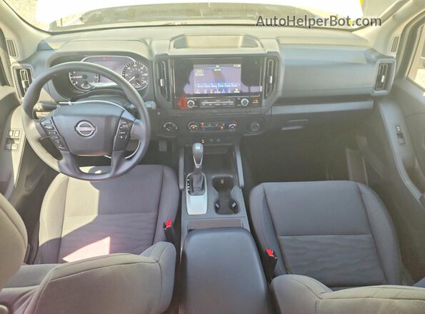 1N6ED1CM6SN649075 2025 NISSAN FRONTIER White Вид панелі приладів